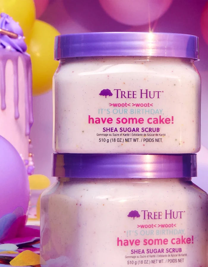 TREE HUT it's our birthday have some cake shea sugar scrub
