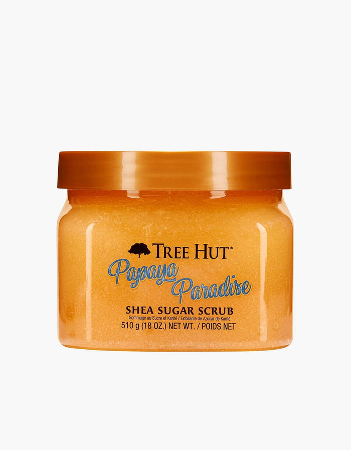 TREE HUT Shea Sugar Scrub Papaya Paradise سكراب الجسم بالبابايا