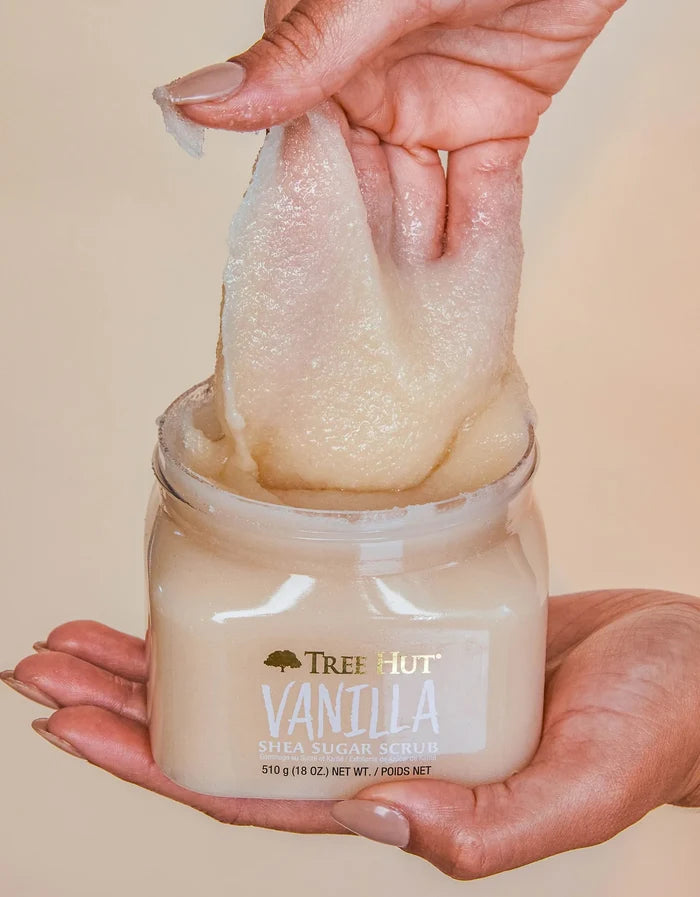 TREE HUT vanilla shea sugar scrub