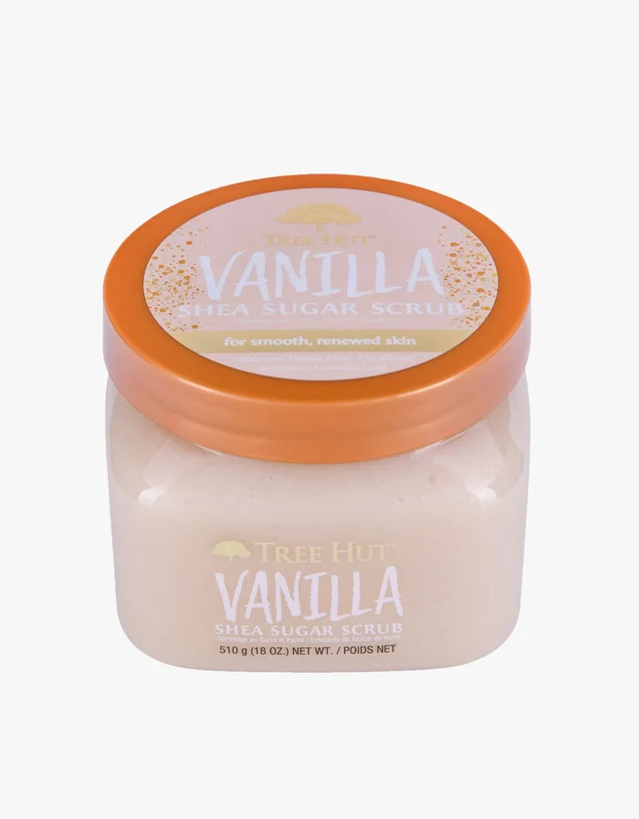 TREE HUT vanilla shea sugar scrub