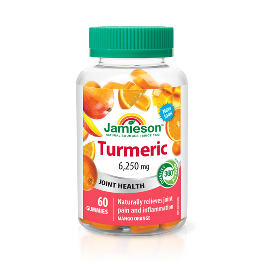 31001073 Jamieson Turmeric Gummies 6,250 mg, Orange Mango, 60 ct 31001073_J_GUM_Turmeric_300cc_R2095_BTL_MAIN