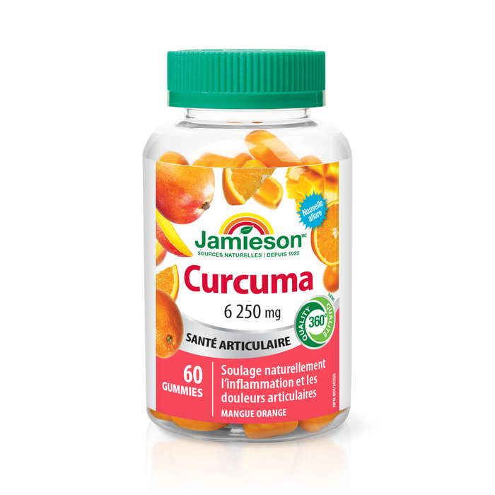 31001073 Jamieson Turmeric Gummies 6,250 mg, Orange Mango, 60 ct 31001073_J_GUM_Turmeric_300cc_R2095_BTL_MAIN2