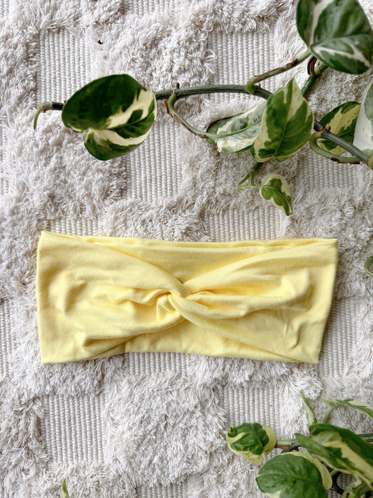 Twistband - Butter Yellow