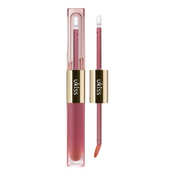 UKISS Read Your Minds Double-head Glossy & Matte Lip Glaze T5346