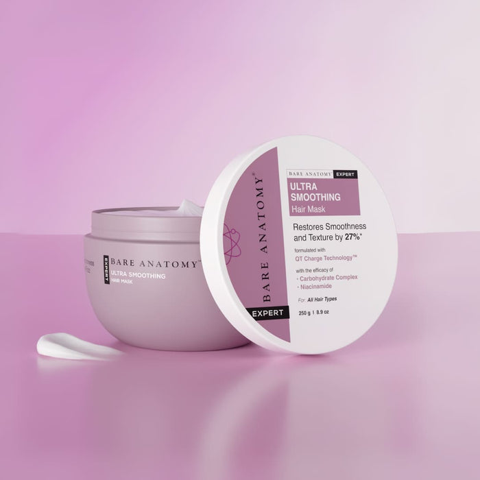 Ultra Smoothing Hair Mask With Shea Butter & Niacinamide- 250 gm