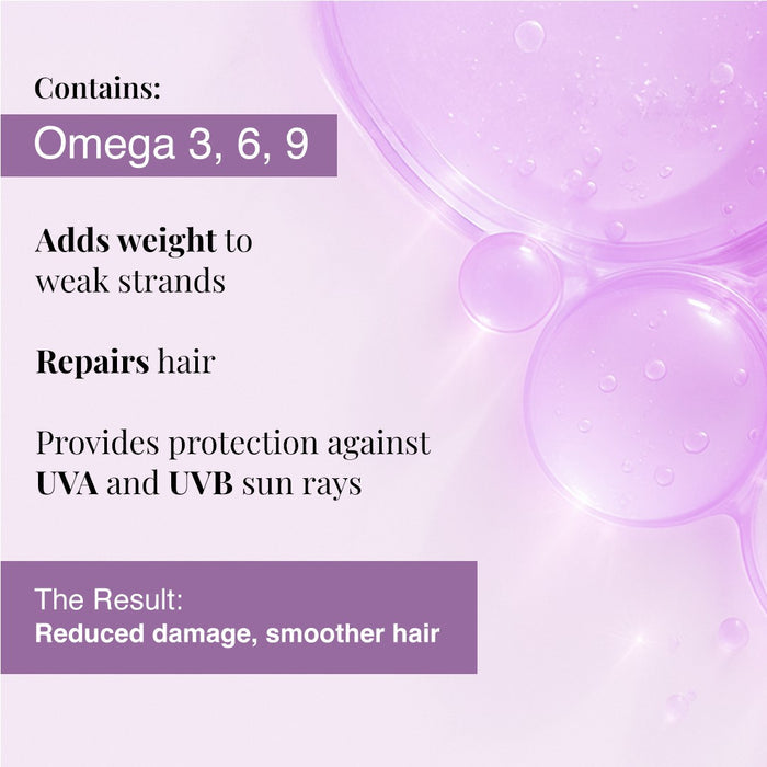 Ultra Smoothing Hair Serum With Vitamin E & Omega 3, 6 & 9 - 100 ml