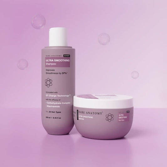Ultra Smoothing Kit (Shampoo - 250 ml | Mask - 250 gm) for Dry & Frizzy Hair