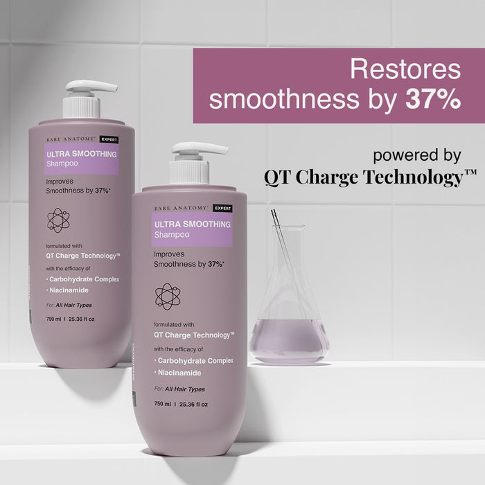 Ultra Smoothing Shampoo With Niacinamide & Aloe Vera Extract - 750 ml