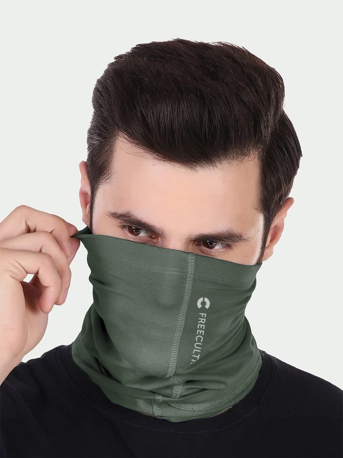 Unisex Bandana Masks - Plain (Pack of 1) Free