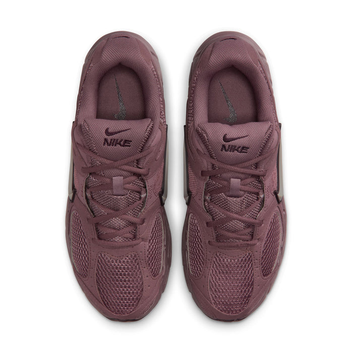 Men's athletic sneakers, dusty mauve, lace-up front with padded tongue and NIKE logo