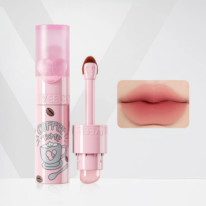 VEECCI Coffee Cloud Collection Matte Smooth Long-wear Lip Glaze T5515