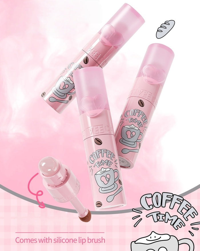 VEECCI Coffee Cloud Collection Matte Smooth Long-wear Lip Glaze T5515