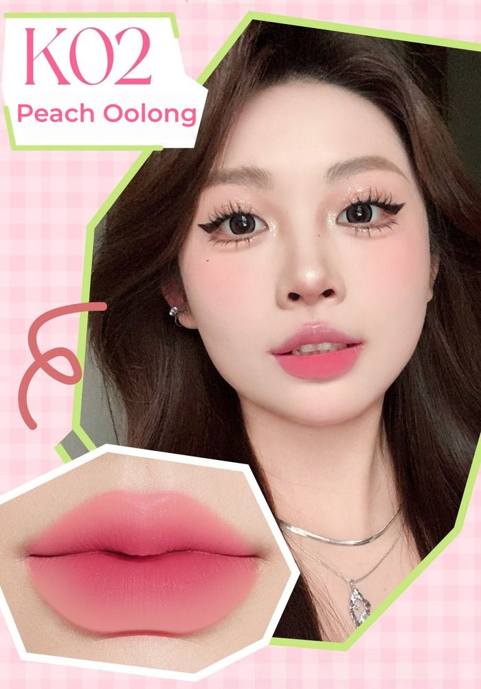 VEECCI Coffee Cloud Collection Matte Smooth Long-wear Lip Glaze T5515