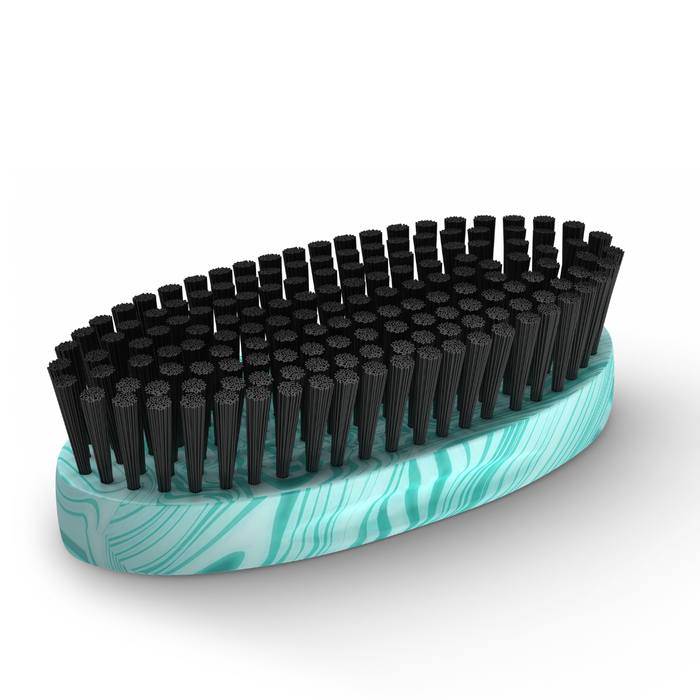 Bounce Curl Teal Vegan Smoothing Brush on a white background