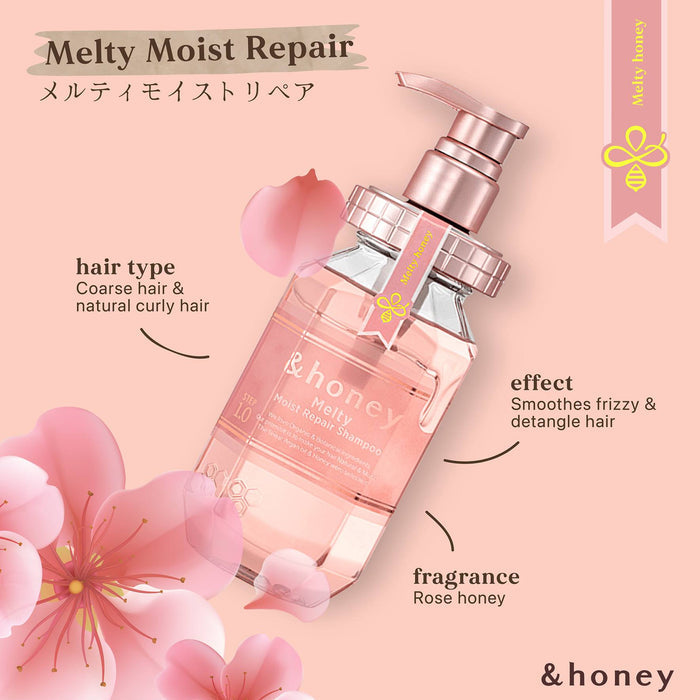 ViCREA &honey Melty Moist Repair Shampoo 1.0 440 ml