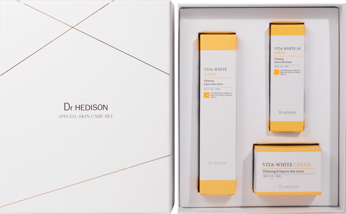 VITA - WHITE - Set Toner, Ser Si Crema Cu Vitamina C - skinseen.ro