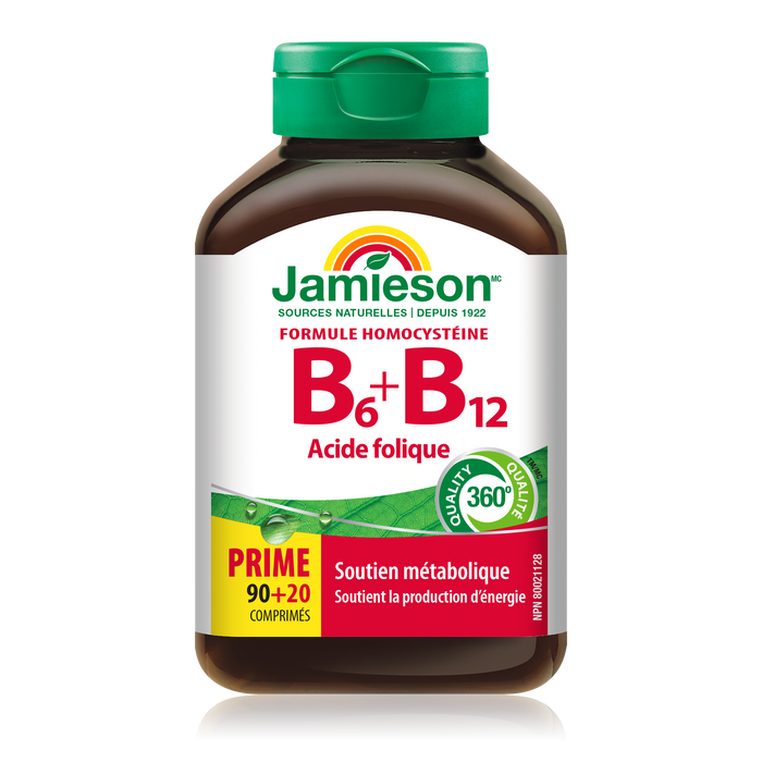 31000416 Jamieson Vitamin B6, Vitamin B12 & Folic Acid, 110 ct 5326_MAIN2
