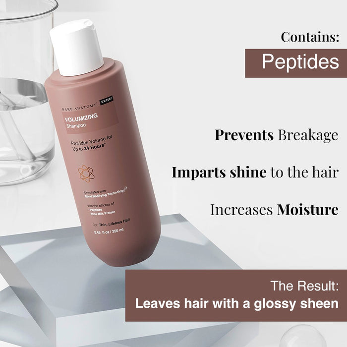 Volumizing Shampoo With Rice Milk Protein & Peptides - 250 ml
