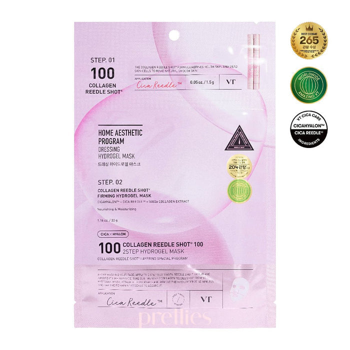 VT Collagen Reedle Shot 100 2Step Hydrogel Mask 1pc