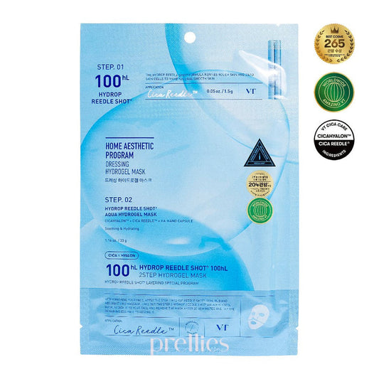 VT Hydrop Reedle Shot 100 2Step Hydrogel Mask 1pc