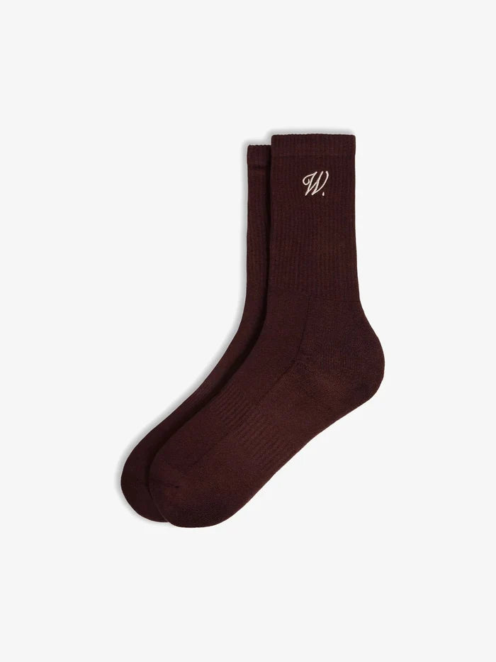 Walk in Paris - Crest Socks - Brown - Accessoires -
