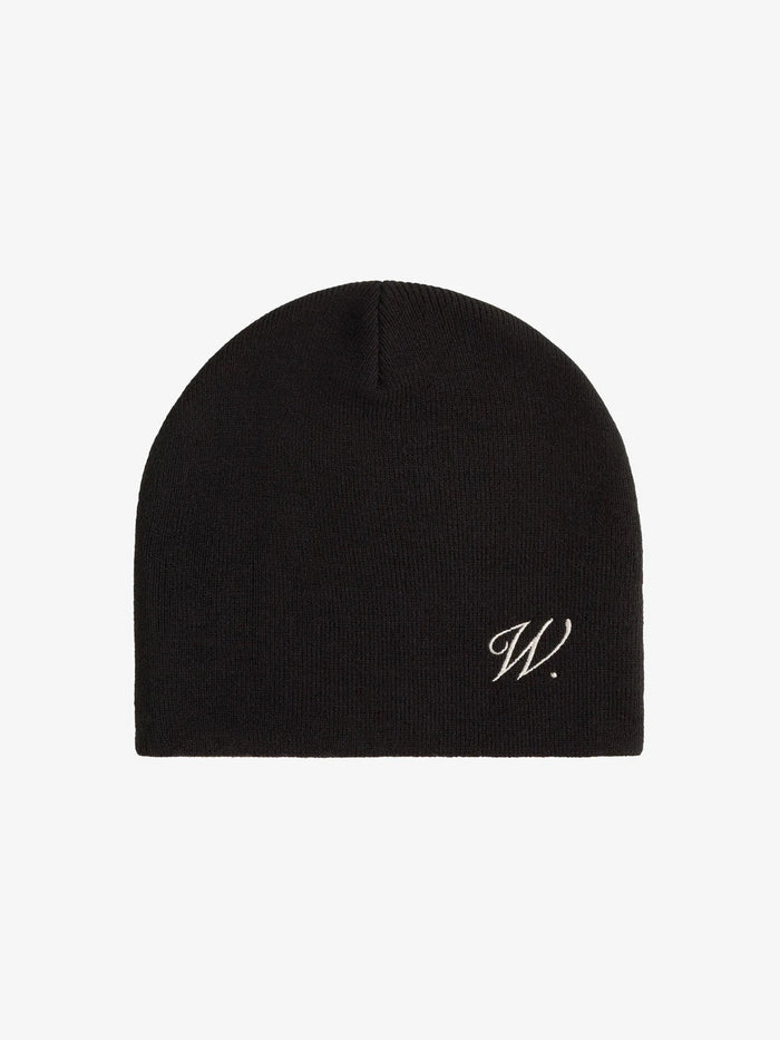 Walk in Paris - Signature Crest Beanie - Black - Accessoires -