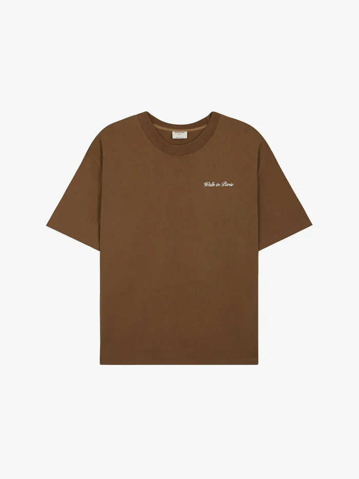 Walk in Paris - Timeless Brown T-shirt - T-shirts -