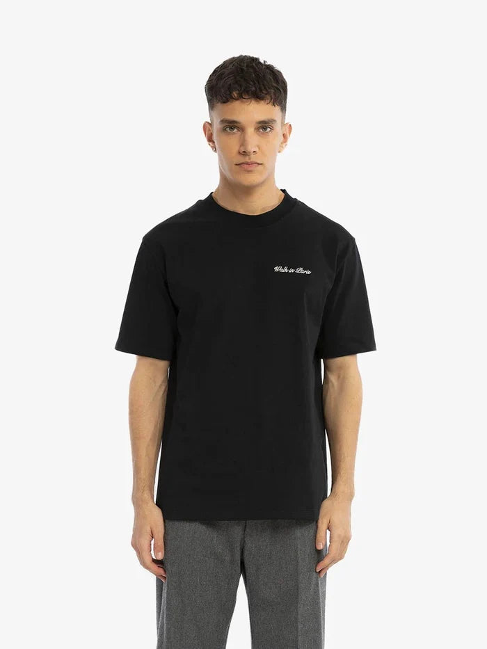 Walk in Paris - Timeless Tee - Black - T-shirts -