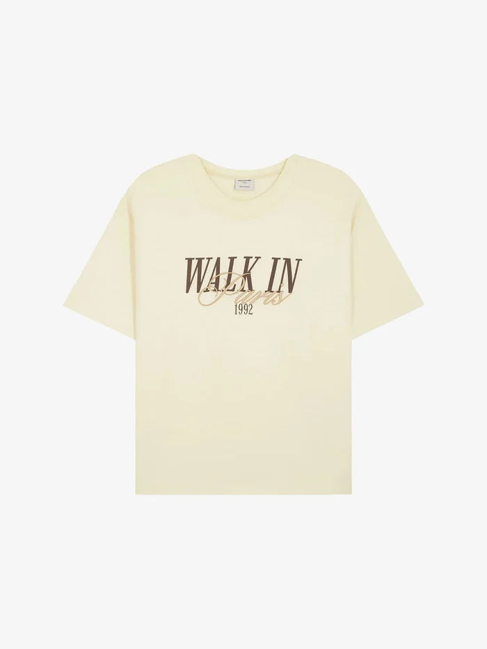 Walk in Paris - WIP Tee - Beige - T-shirts -