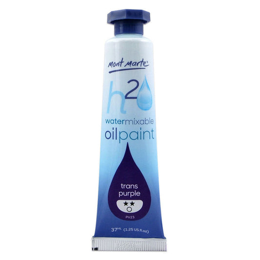 Water Mixable Oil Paint 37ml (1.25oz) - Trans Purple