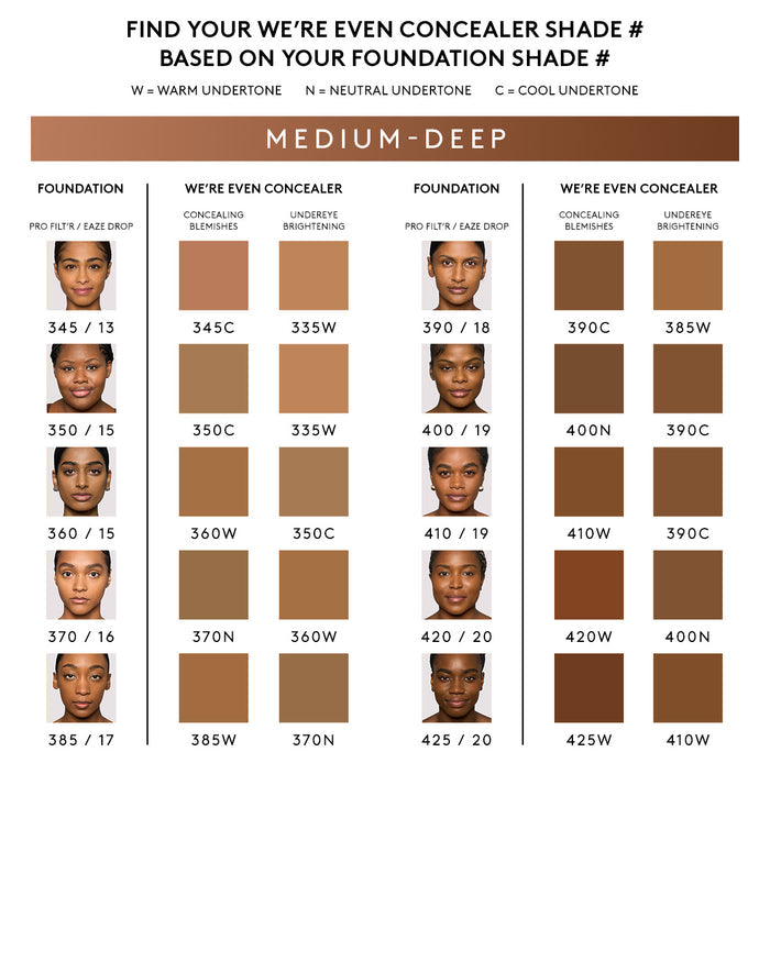 We're Even Hydrating Longwear Concealer — 350C