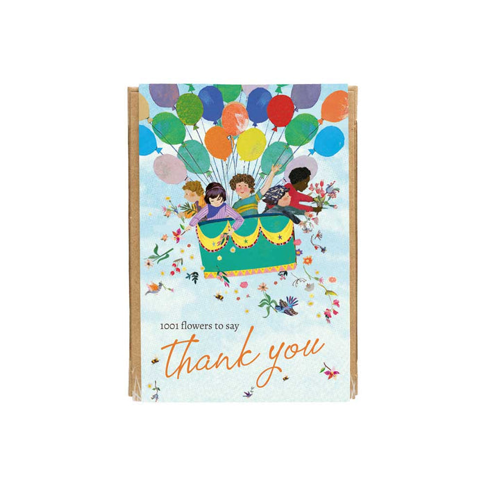 Wildflower Seed Ball Mini Gift Box | Thank You (4 Seed Balls)