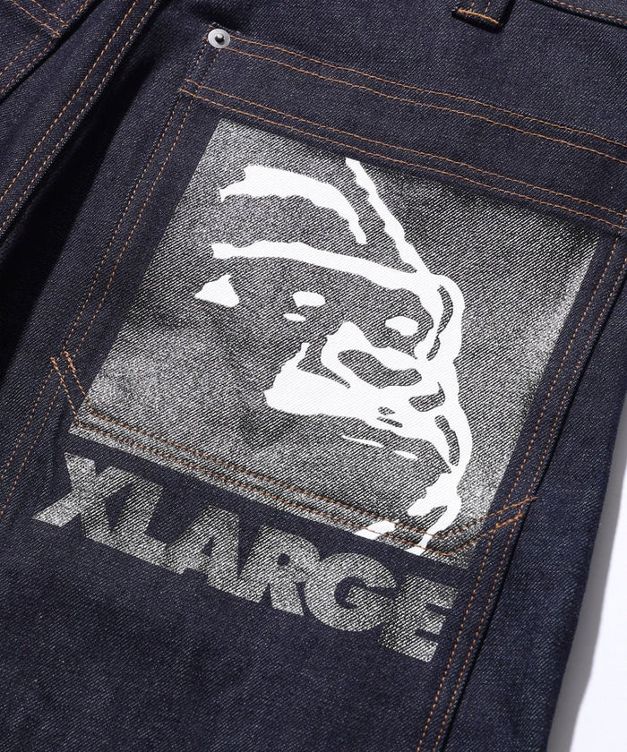 XLarge - Carpenter Denim Shorts - Indigo - Pantalons et Shorts - 201261031008